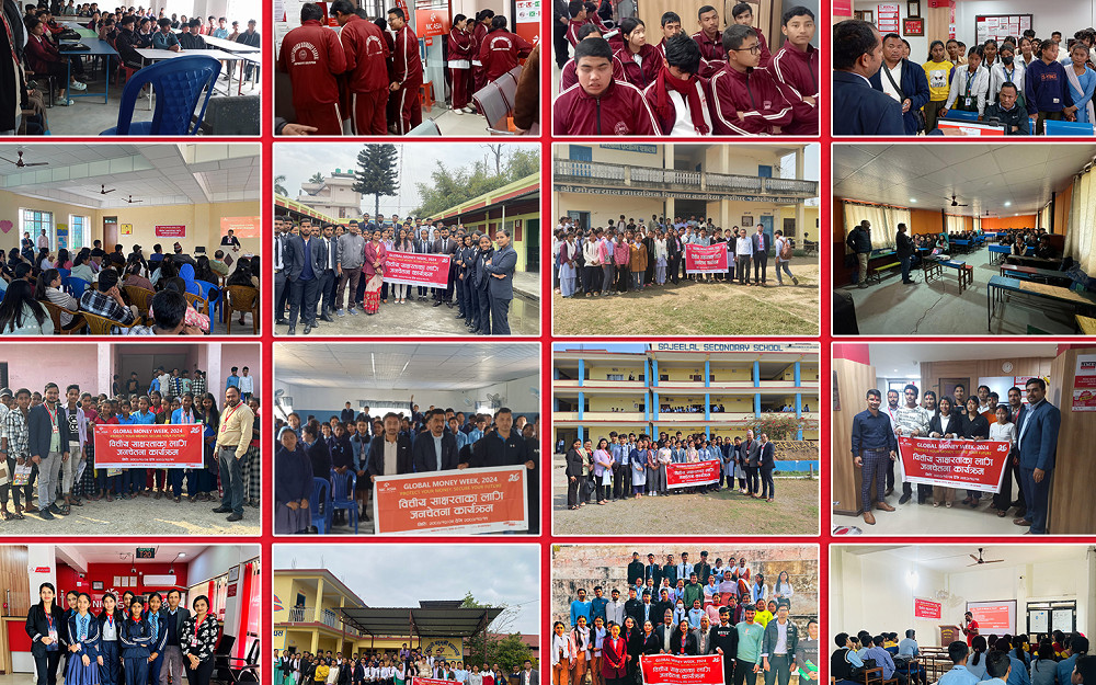 ग्लोबल मनी वीकमा एनआईसी एसियाको सप्ताहव्यापी कार्यक्रम, ६ हजारभन्दा धेरै युवा तथा विद्यार्थी लाभान्वित