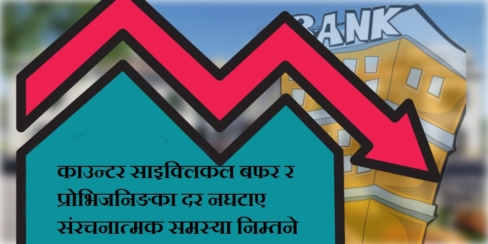 काउन्टर साइक्लिकल बफर र प्रोभिजनिङका सीमा नघटाए संरचनात्मक समस्यामा फस्दै बैंक वित्तीय संस्था