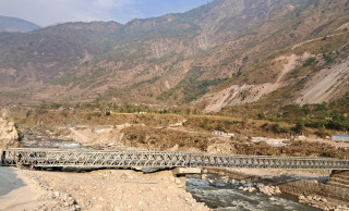 भेरी करिडोरमा पुल निर्माण अलपत्र, नलगाड-तल्लु खण्डमा धमाधम काम हुँदै