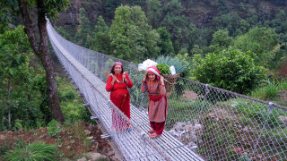 किसानलाई फलदायी बन्यो झोलुङ्‍गे पुल, कृषिउपज बिक्री गर्न सहज