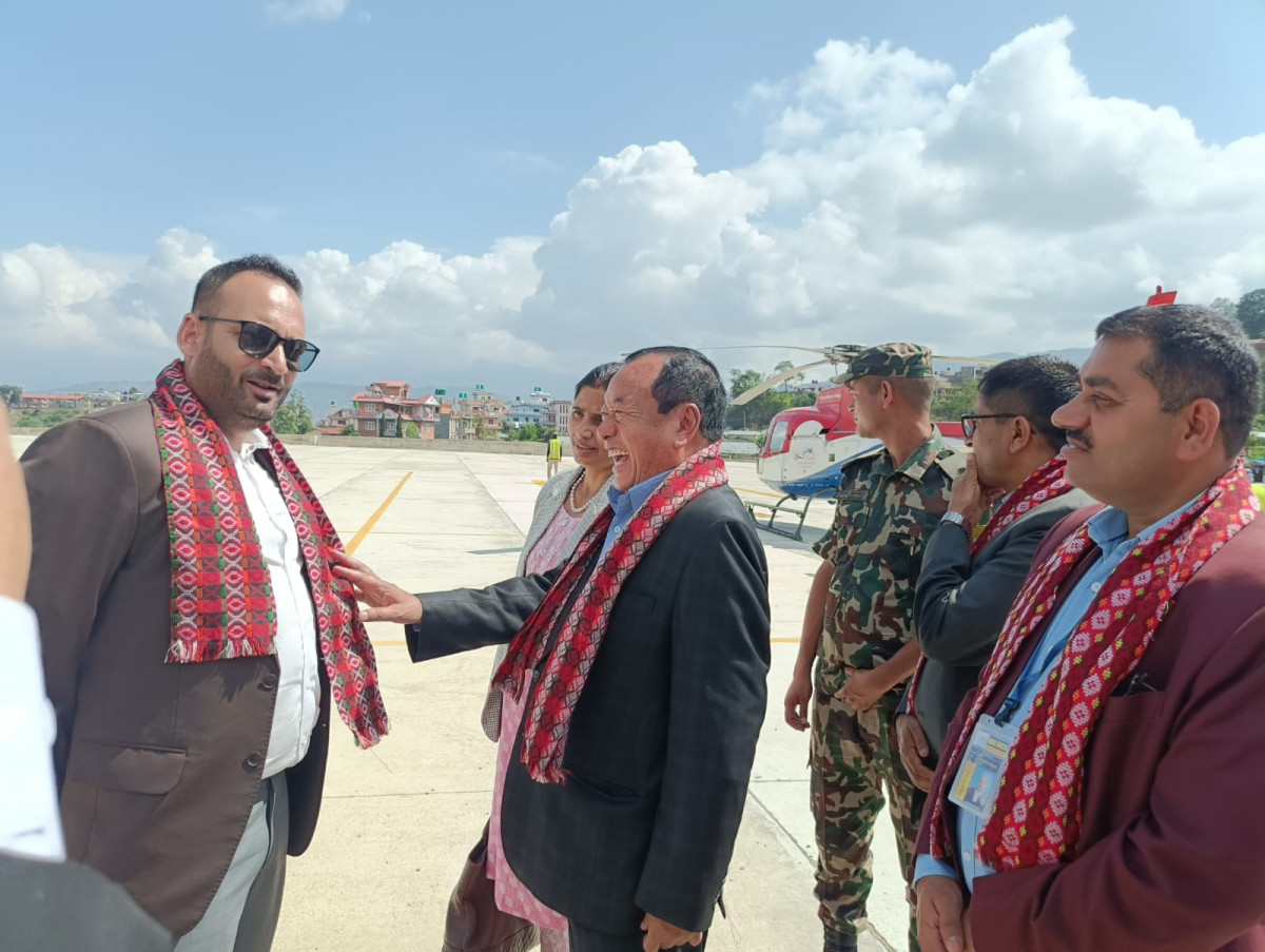 भक्तपुरको नलिनचोकमा तयार भएको अत्याधुनिक हेलिपोर्ट सञ्चालनमा, १२ हेलिकोप्टर कम्पनीले उडान गर्ने