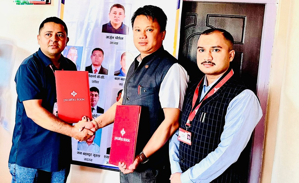 डिजिटल भुक्तानी प्रणालीमा प्रभु बैंक र एवन ग्रेटर नेपाल यातायातबीच सहकार्य