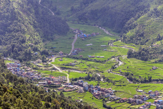 ढिकीडाँडाबाट देखिएको अर्मला