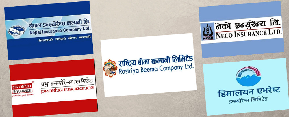 प्रतिसेयर आम्दानी उच्च रहेका पाँच ननलाइफ इन्स्योरेन्स कम्पनी, कुनको कति?