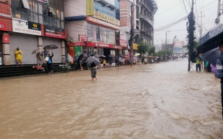 अविरल वर्षाले भक्तपुरका १५ बस्ती डुबानमा