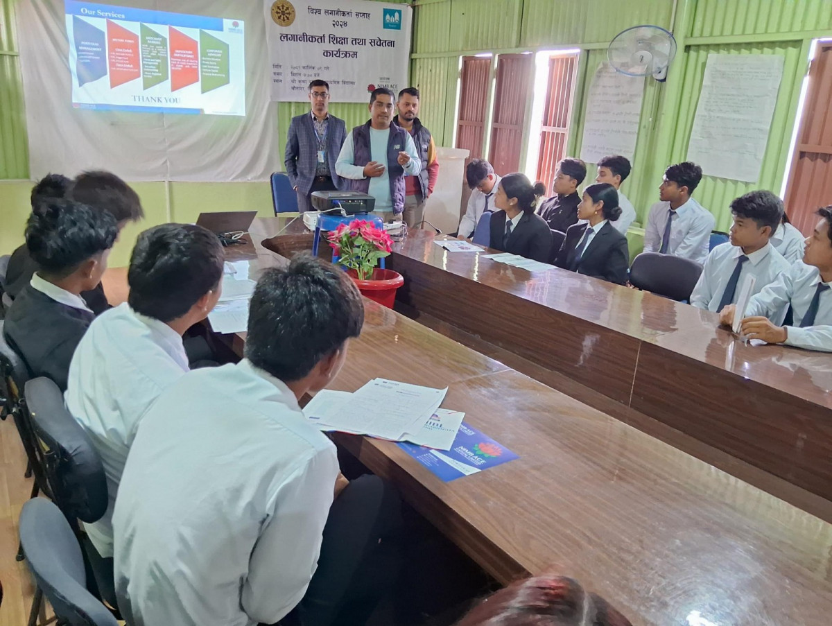 एनआइएमबि एस क्यापिटल लिमिटेडको आयोजनामा ‘विश्व लगानीकर्ता सप्ताह २०२४’