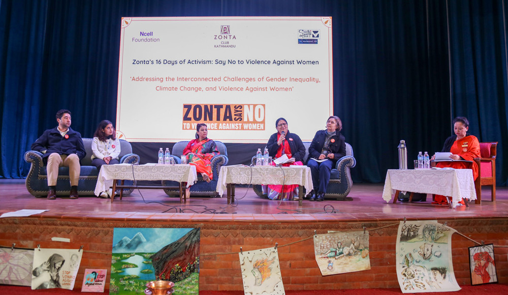 एनसेल फाउन्डेसन र जोन्टा क्लबको पहलमा लैंगिक हिंसाविरुद्ध १६ दिने अभियान सम्पन्न