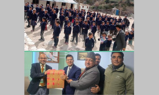 सिटिजन्स बैंकद्वारा सुदूरपश्चिमका विद्यार्थीहरुलाई न्यानो कपडा वितरण