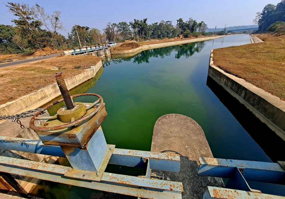 सिक्टा सिँचाइको पूर्वी मूल नहरमा शाखा नहर निर्माण सुरु