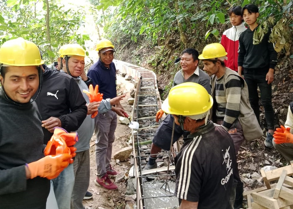माङ्सेबुङमा दुई करोड लागतका चार सिँचाइ आयोजना सुरु