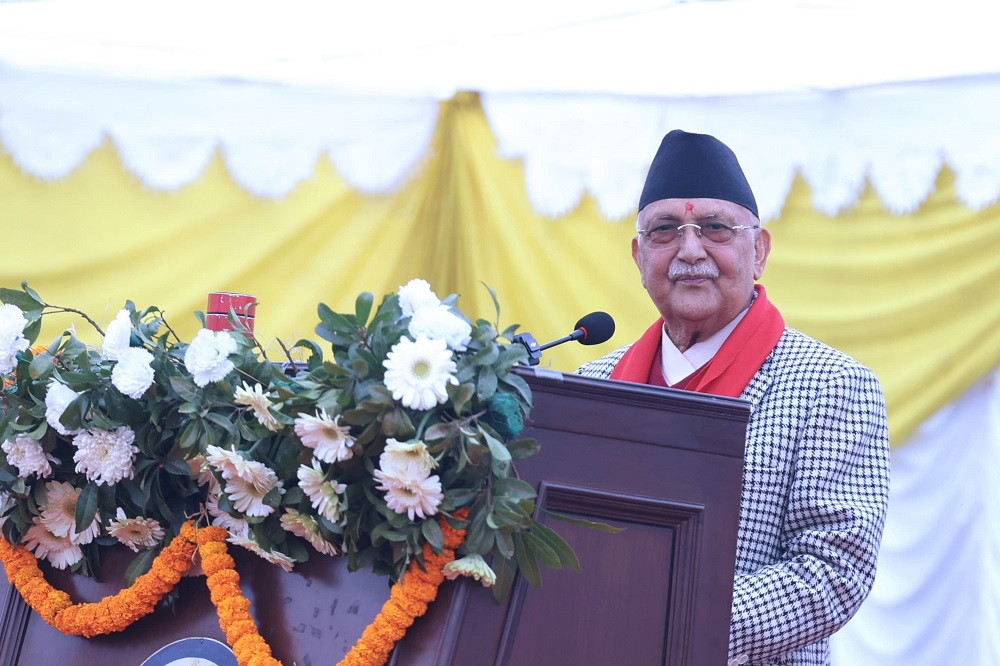 देश विकास हुँदैछ, युवाहरु निराश हुनुपर्दैन : प्रधानमन्त्री ओली