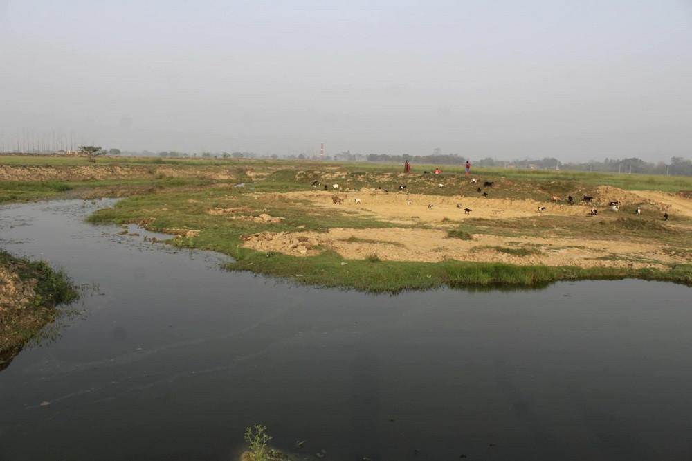 नन्दन तालको १ सय १६ बिघा जग्गा अतिक्रमणमा